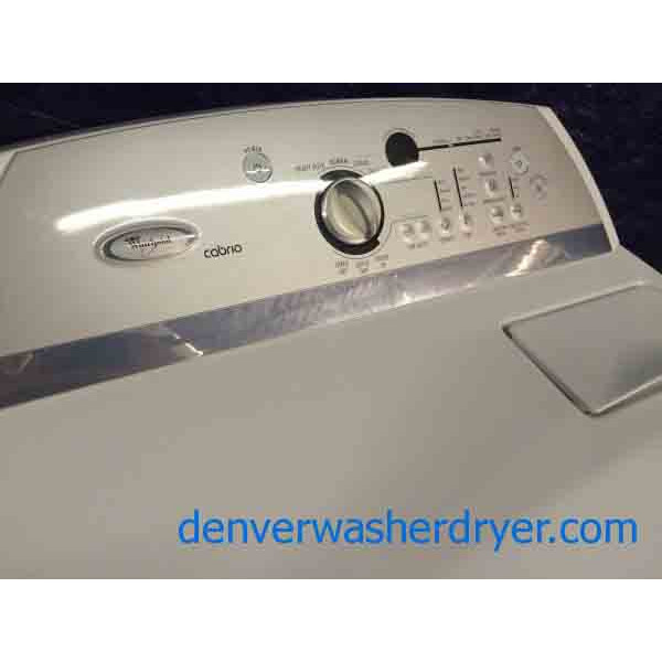 HE Agitator-less Cabrio Washer/Dryer Set!