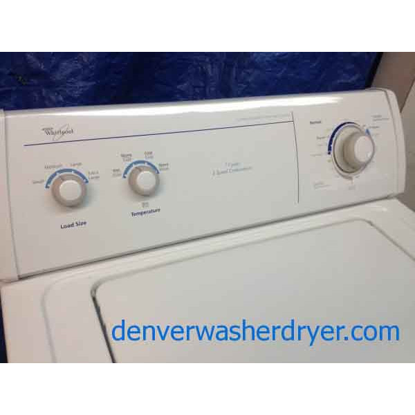 Whirlpool Commercial Quality Washer 623 Denver Washer Dryer