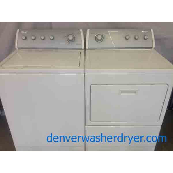 Commercial Quality Whirlpool Washer/Dryer Set!