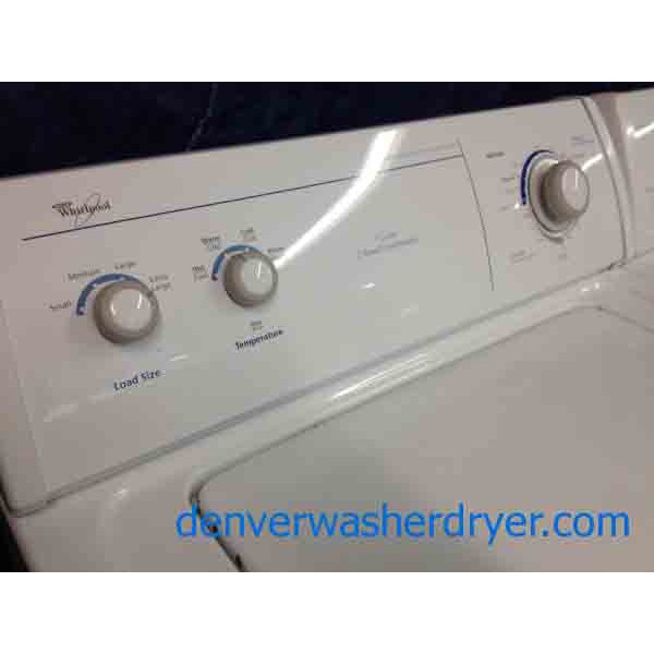 Whirlpool Commercial Quality Washer/Dryer, Extra Large Capacity