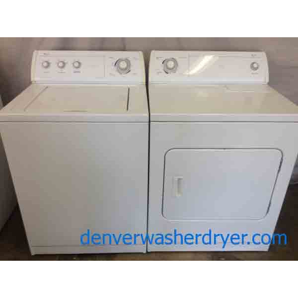 Whirlpool Ultimate Care II Washer/Dryer Set! 2007 Denver Washer Dryer