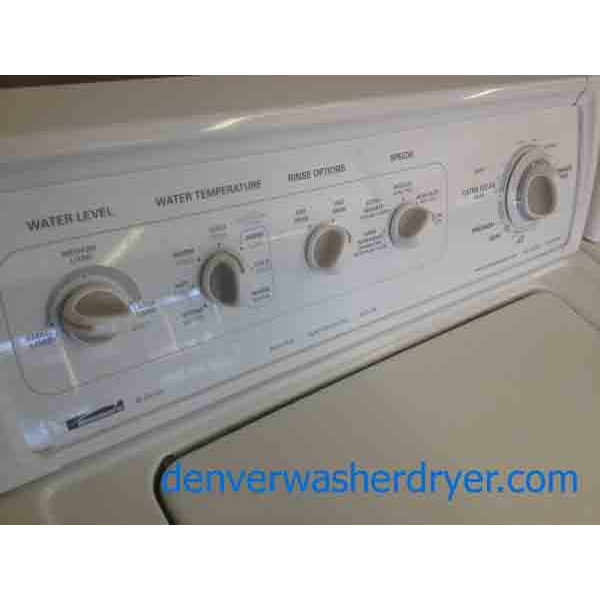 Super Capacity Kenmore Washer/Dryer Set!
