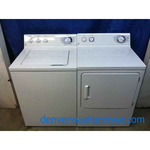 Super-Sweet GE Washer/Dryer Set