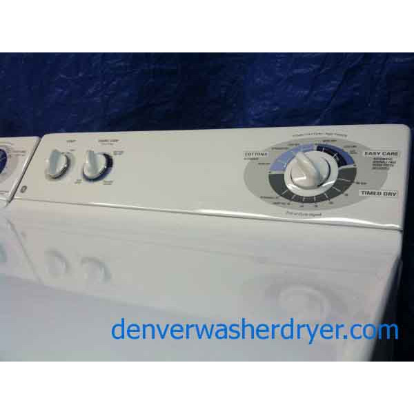 Super-Sweet GE Washer/Dryer Set