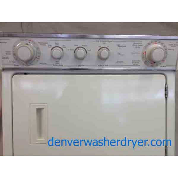 Stacked Whirlpool Washer/Dryer Set!