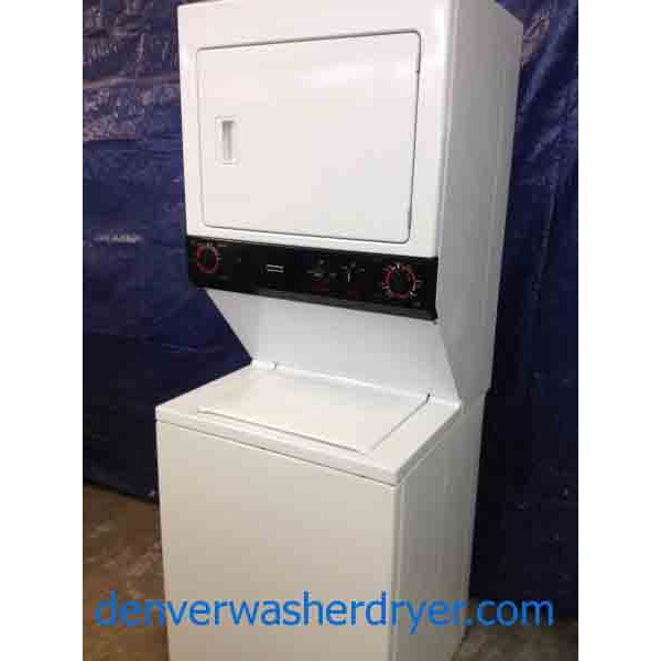 GE Spacemaker, Stack Washer/Dryer, Full Size, Great Condition! 1466