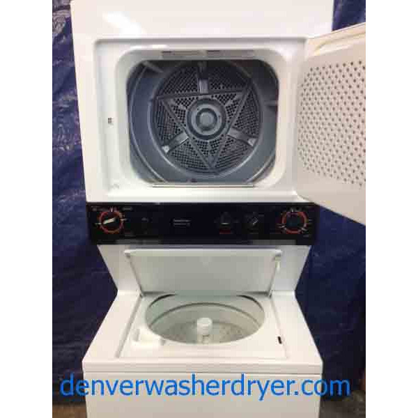 GE Spacemaker Stack Washer/Dryer, Great Working Condition!