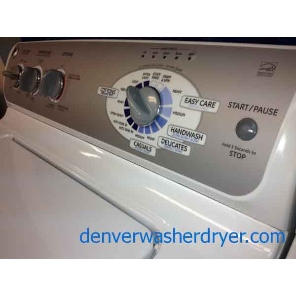 Energy Star Rated GE Washer/Dryer, Stainless Steel Set 710 Denver
