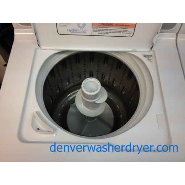 Energy Star Rated GE Washer/Dryer, Stainless Steel Set 710 Denver