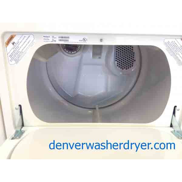 Super Capacity Plus Whirlpool Washer/Dryer Set!
