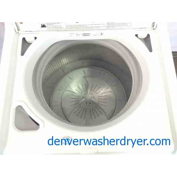High-Efficiency Agitator-less Whirlpool Cabrio Washer!