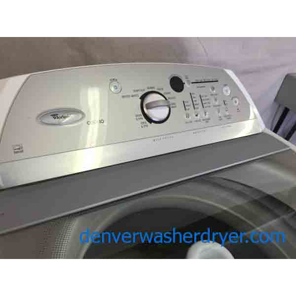 Whirlpool Cabrio AGI High End Washer, Cabrio With Agitator!