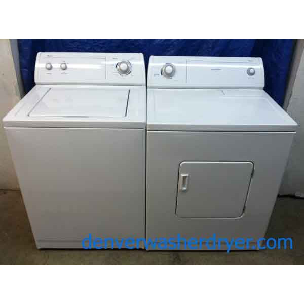 Reliable Whirlpool Matching Washer/Dryer Set 721 Denver Washer Dryer
