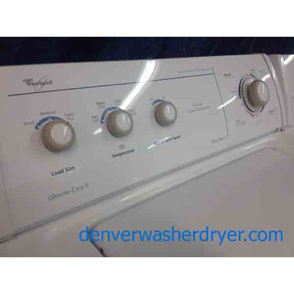 Whirlpool Washer/Dryer Set, Ultimate Care II
