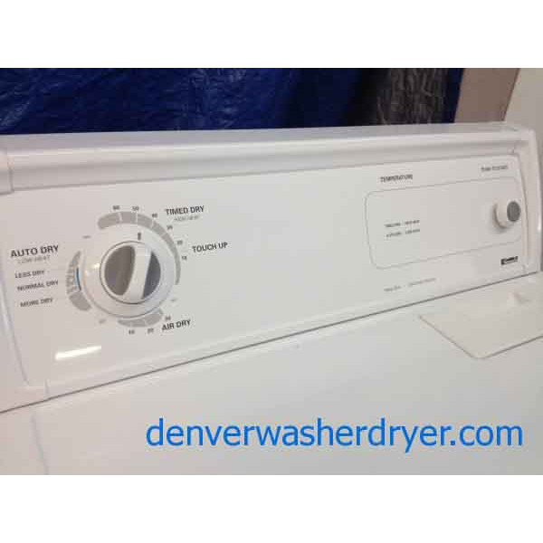 Kenmore Washer/Dryer, solid and simple