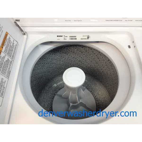 Kenmore Washer/Dryer, solid and simple