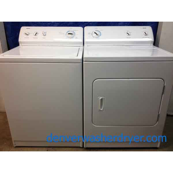Superb Kenmore 600 Series Matching Washer/Dryer Set