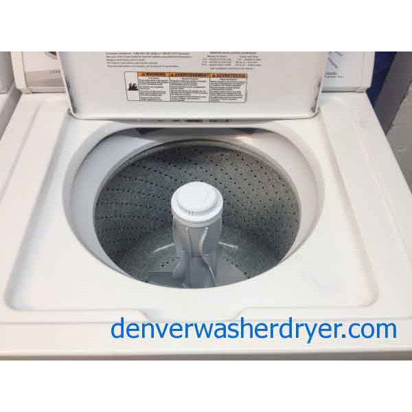 Whirlpool Washer/Dryer, simple and solid.