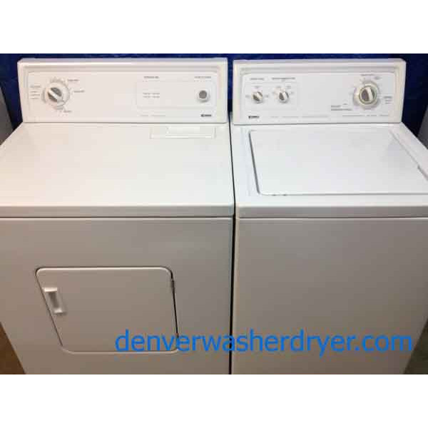 Kenmore Washer/Dryer, Simple and Solid