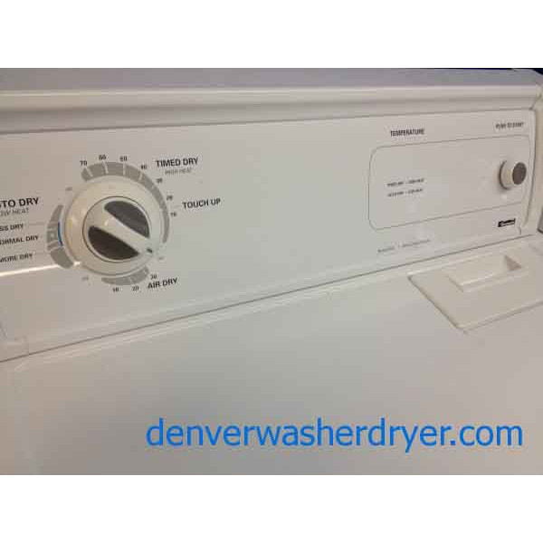Kenmore Washer/Dryer, Simple and Solid