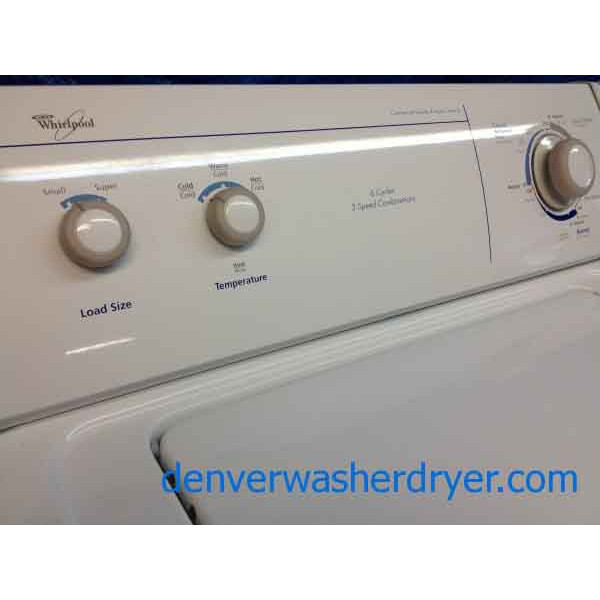 Rockin Whirlpool Washer/Dryer Set