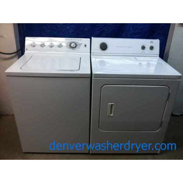 GE Washer with Roper Dryer