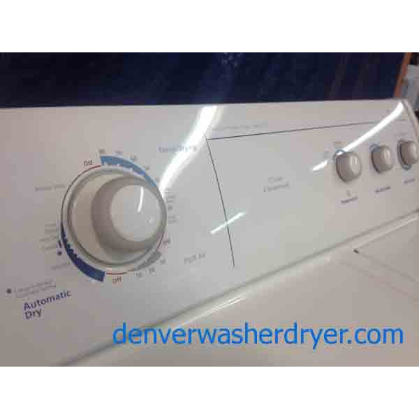 Whirlpool Washer/Dryer, great refurbished set, Clean!