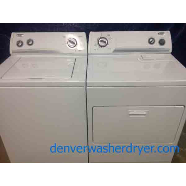 Whirlpool Washer/Dryer, very nice, Super Capacity!