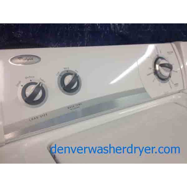 Whirlpool Washer/Dryer, very nice, Super Capacity!