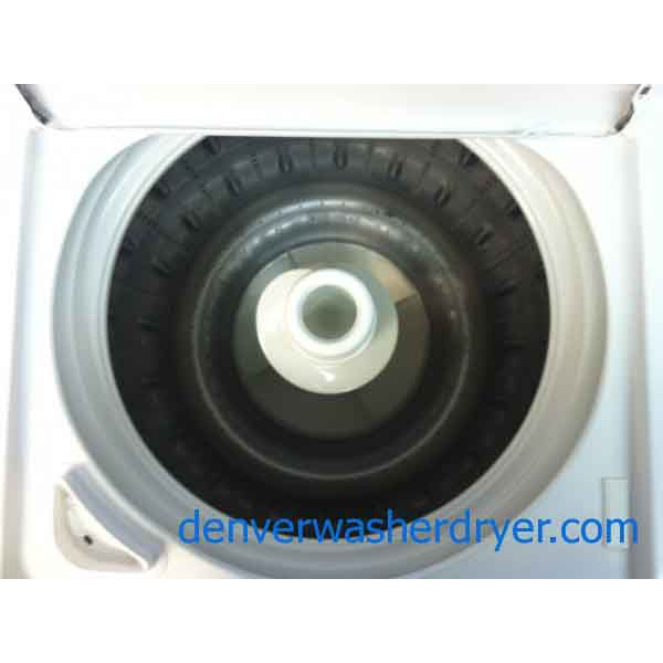 Glorious GE Washer, Stainless Tub