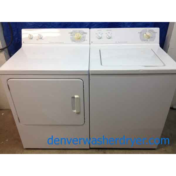 Reliable GE Matching Washer/Dryer Set 759 Denver Washer Dryer
