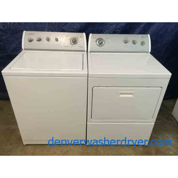 Whirlpool Washer/Dryer, Super Capacity Plus!