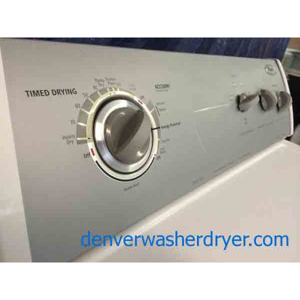 Whirlpool Washer/Dryer, Super Capacity Plus!