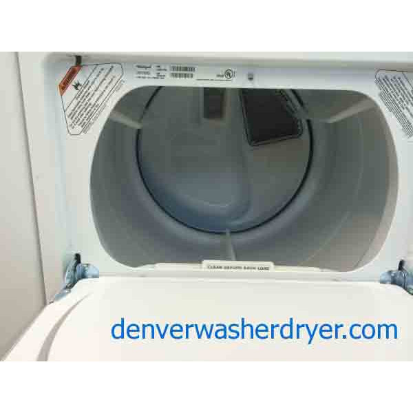 Whirlpool Washer/Dryer, Super Capacity Plus!