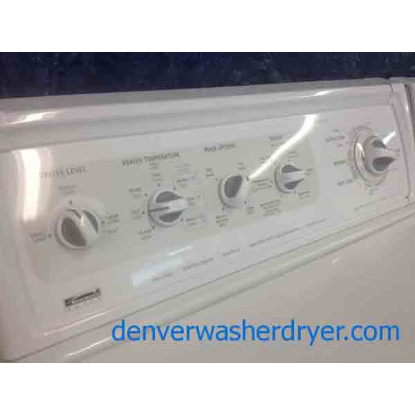 Kenmore Elite Washer/Dryer Set, great condition, full featured, King Size Capacity