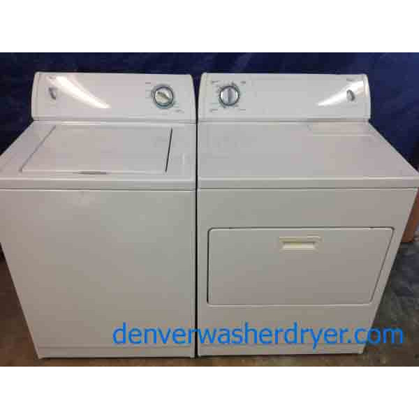 Whirlpool Washer/Dryer, Simple and Reliable, Extra Large Capacity