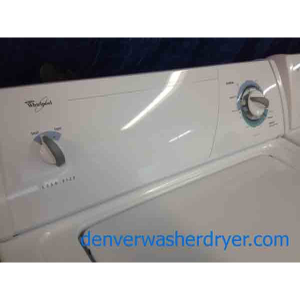 Whirlpool Washer/Dryer, Simple and Reliable, Extra Large Capacity