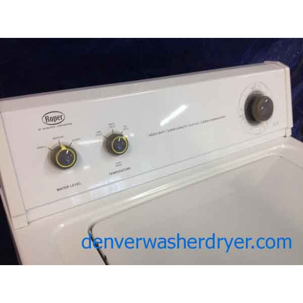 Roper Washer, 3 speed motor, super capacity