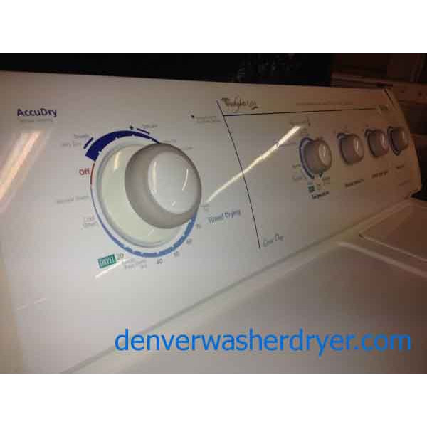 Whirlpool Ultimate Care II Washer/Dryer Set *GAS* 1158 Denver Washer Dryer