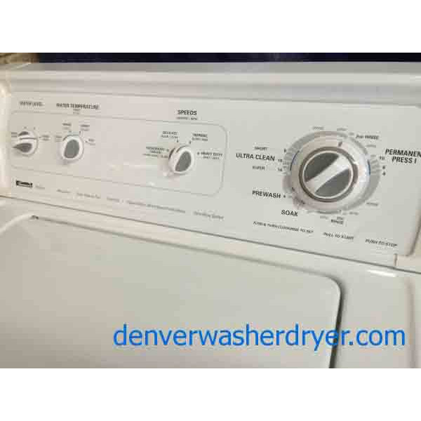 Splendid Kenmore 80 Series Washer/Dryer Set 1760 Denver Washer Dryer