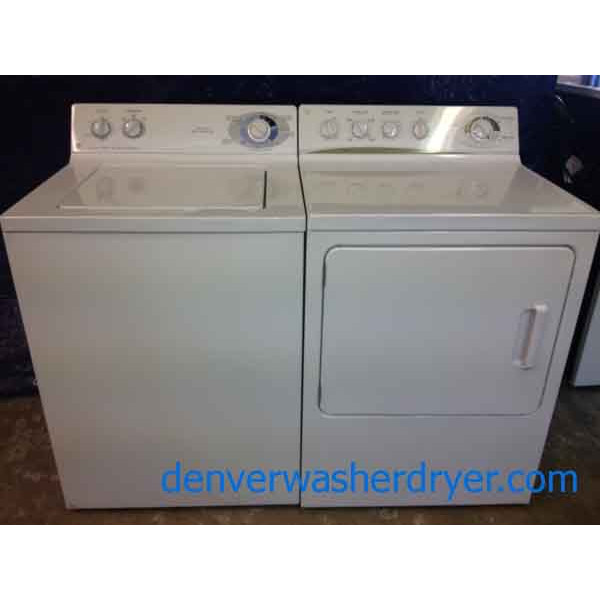 Wonderful GE Washer/Dryer, Super Capacity!