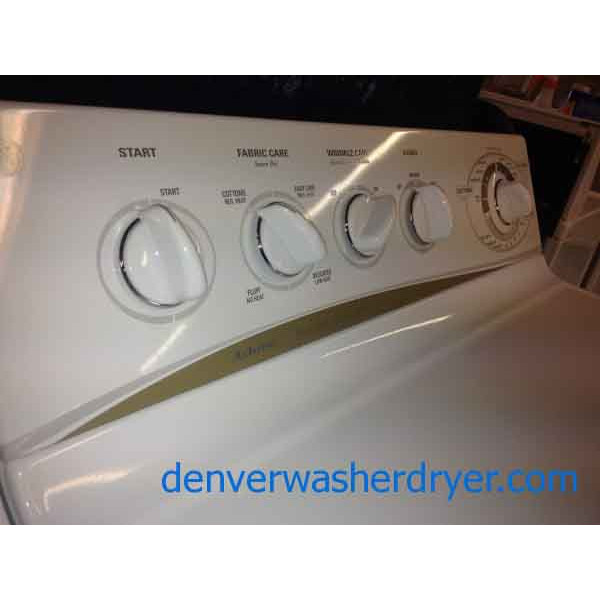 Wonderful GE Washer/Dryer, Super Capacity!