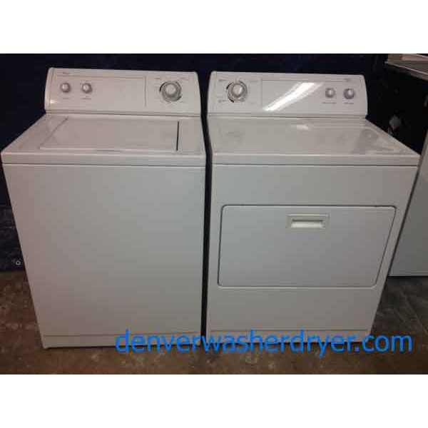 Whirlpool Washer/Dryer, Commercial Quality, Heavy Duty, Super Capacity