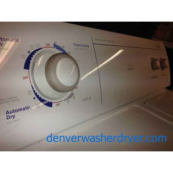 Whirlpool Washer/Dryer, Commercial Quality, Heavy Duty, Super Capacity