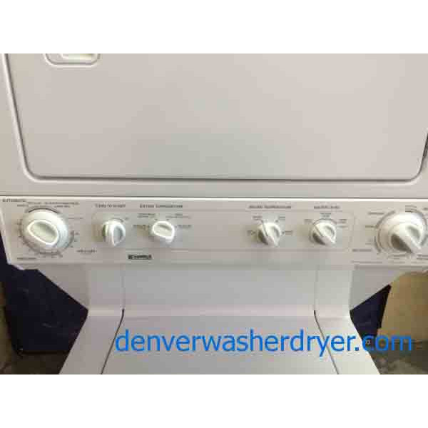 Kenmore Stack Washer/Dryer, Full Size 27", Super Capacity, Super Nice