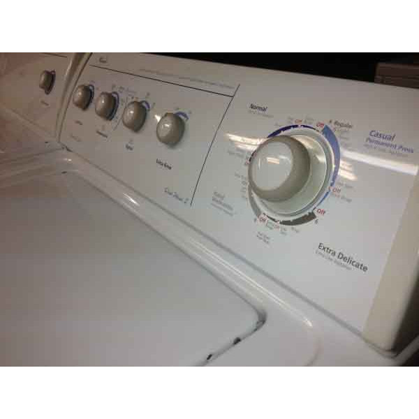 Whirlpool Ultimate Care II Washer, Commercial Quality Dryer 401