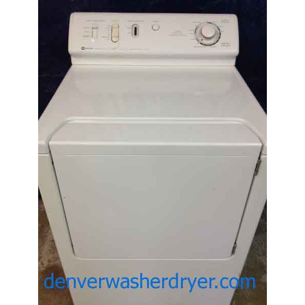 Maytag Dryer, dependable care, heavy duty