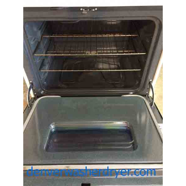 Hotpoint Stove, Beige/Black, Very Clean, Excellent Condition!