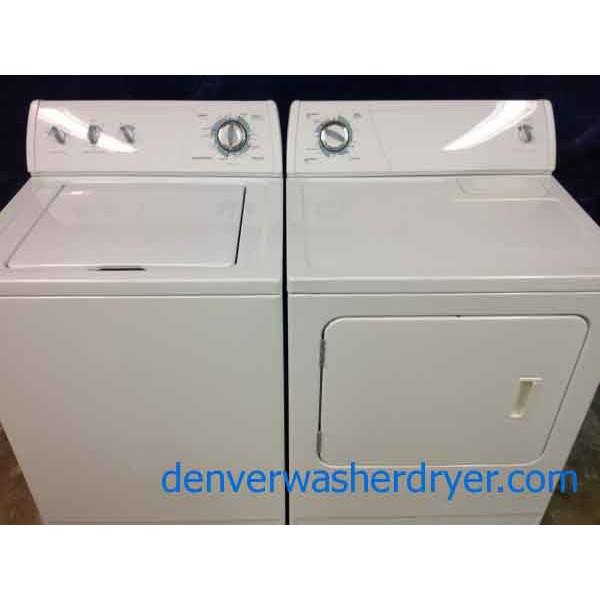 Whirlpool Washer/Dryer, Recent Models, Ultimate Care II