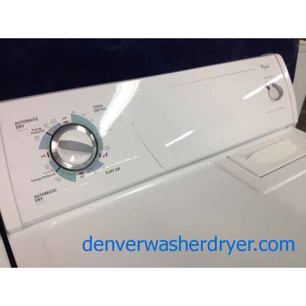 Whirlpool Washer/Dryer, Recent Models, Ultimate Care II